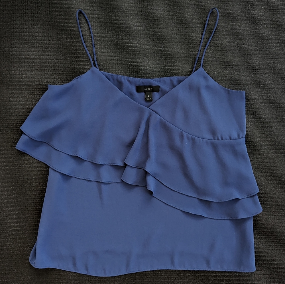 J. Crew Ruffle Cami Tank - Picture 3 of 6
